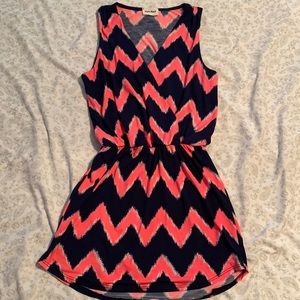 Hot Pink / Blue Shirt